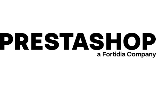 Het logo van Prestashop