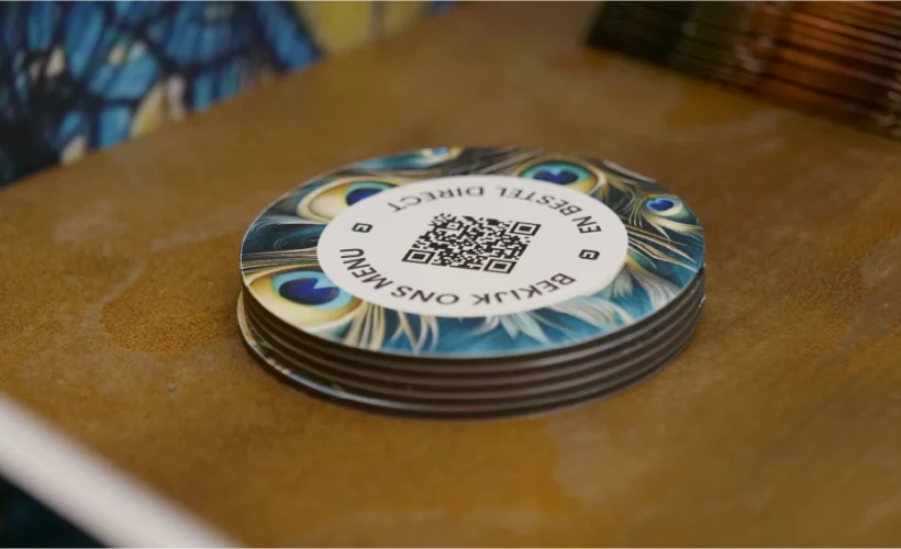 QR-bestellen met een QR-viltje in de horeca
