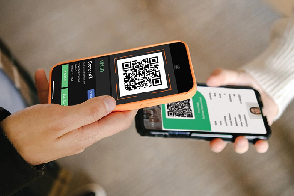 De ticket scanapp van Tripos