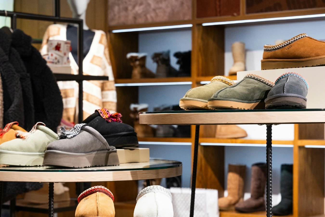 schoenenwinkel met sloffen