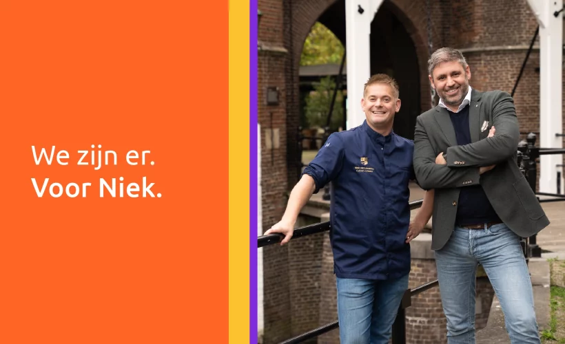 niek en jeroen bij kasteel maurick