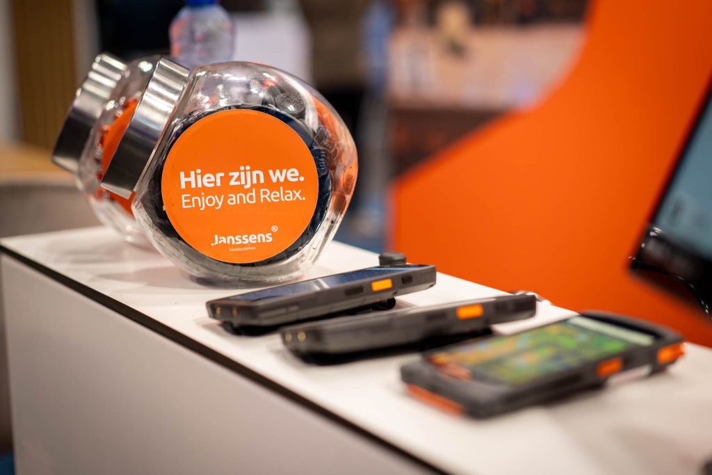 Snoeppot en handhelds op de horecabeurs in maastricht